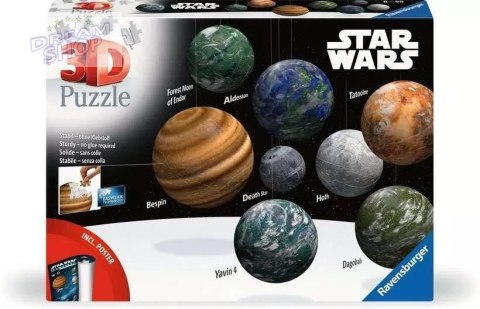 Puzzle 3D Star Wars Galaktyka Puzzle 3D Star Wars Galaktyka