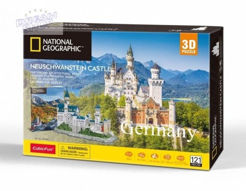 Puzzle 3D Zamek Neuschwanstein Puzzle 3D Zamek Neuschwanstein