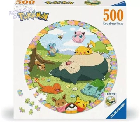 Puzzle 500 Pokemon Postacie