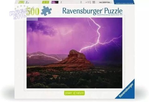 Puzzle 500 Różowa burza Puzzle 500 Różowa burza