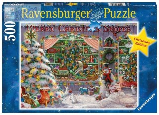 Puzzle 500 Sklep świąteczny