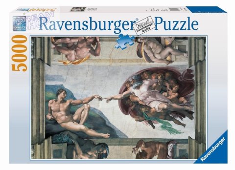 Puzzle 5000 Michał Anioł - Stworzenie Adama Puzzle 5000 Michał Anioł - Stworzenie Adama
