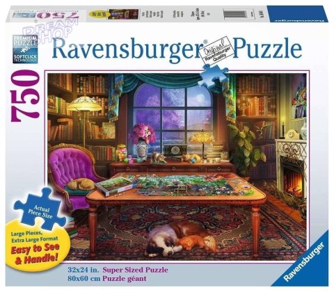 Puzzle 750 Pokój do układania puzzli Puzzle 750 Pokój do układania puzzli