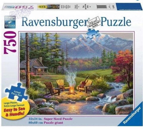 Puzzle 750 Salon nad rzeką Puzzle 750 Salon nad rzeką