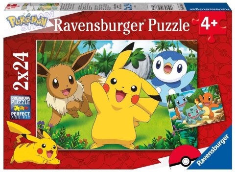 Puzzle dla dzieci 2x24 Pokemon Puzzle dla dzieci 2x24 Pokemon