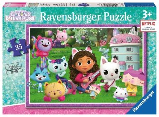 Puzzle dla dzieci 35 Koci Domek Gabi