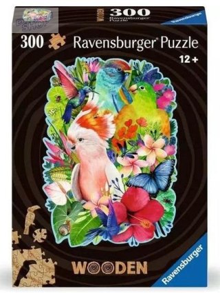 Puzzle drewniane 300 Ptaki