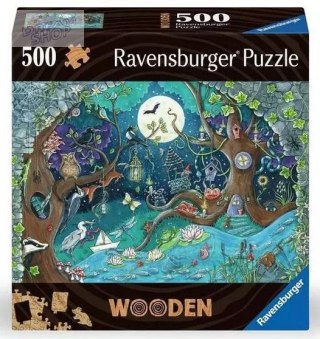 Puzzle drewniane 500 Baśniowy Las