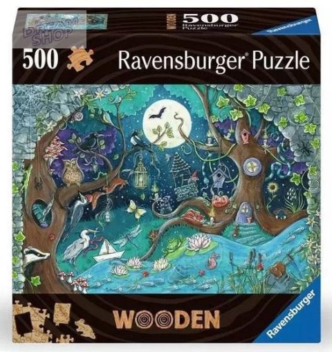 Puzzle drewniane 500 Baśniowy Las Puzzle drewniane 500 Baśniowy Las