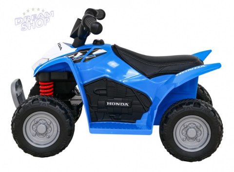 Quad Honda 250X TRX na akumulator Niebieski + Klakson + LED + Ekoskóra Quad Honda 250X TRX na akumulator Niebieski + Klakson + LED + Ekoskóra