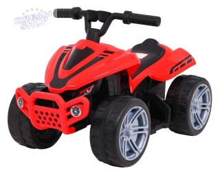 Quad Little Monster na akumulator dla najmłodszych Czerwony Napęd 25W