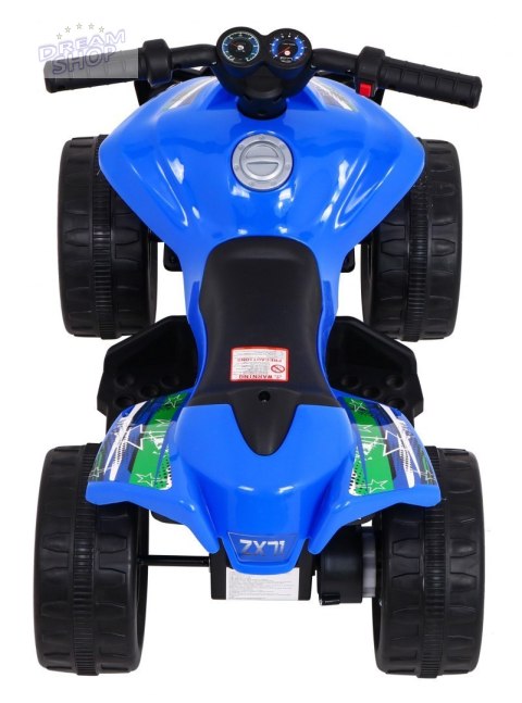 Quad Little Monster na akumulator dla najmłodszych Niebieski Napęd 25W Quad Little Monster na akumulator dla najmłodszych Niebieski Napęd 25W