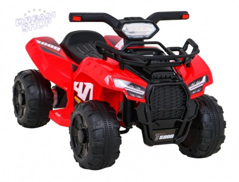 Quad Storm na akumulator dla dzieci Czerwony + Silnik 25W + MP3 USB + LED Quad Storm na akumulator dla dzieci Czerwony + Silnik 25W + MP3 USB + LED