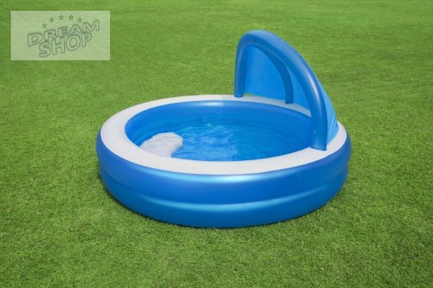 Rodzinny Basen dmuchany z Daszkiem 241x140cm BESTWAY + Łatka naprawcza Rodzinny Basen dmuchany z Daszkiem 241x140cm BESTWAY + Łatka naprawcza