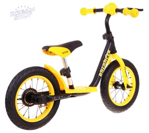 Rowerek biegowy SporTrike Balancer dla dzieci Żółty Pierwszy rowerek do Nauki jazdy Rowerek biegowy SporTrike Balancer dla dzieci Żółty Pierwszy rowerek do Nauki jazdy