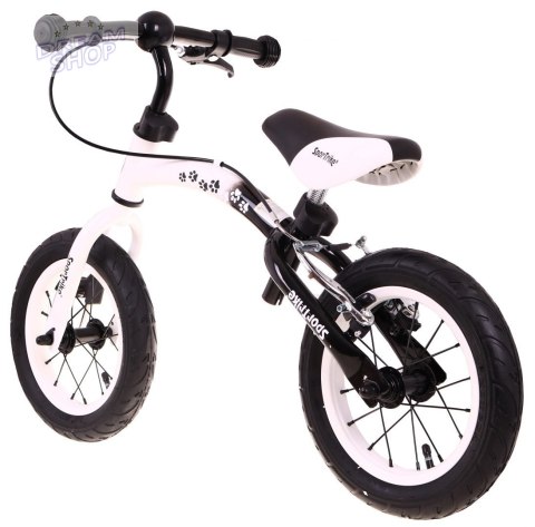 Rowerek biegowy dla dzieci Boomerang SporTrike Biały Nauki jazdy + Zmienny układ ramy Rowerek biegowy dla dzieci Boomerang SporTrike Biały Nauki jazdy + Zmienny układ ramy