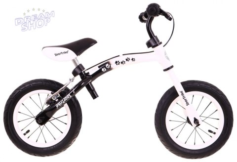 Rowerek biegowy dla dzieci Boomerang SporTrike Biały Nauki jazdy + Zmienny układ ramy Rowerek biegowy dla dzieci Boomerang SporTrike Biały Nauki jazdy + Zmienny układ ramy
