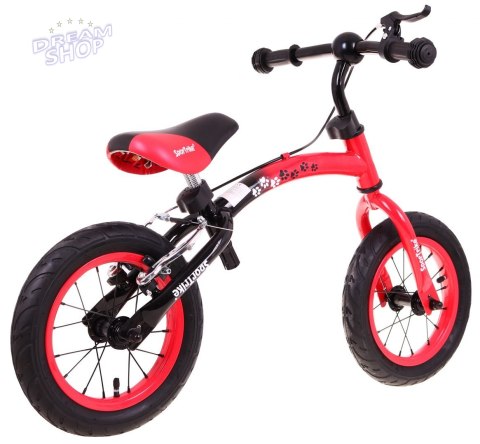 Rowerek biegowy dla dzieci Boomerang SporTrike Czerwony Nauki jazdy + Zmienny układ ramy Rowerek biegowy dla dzieci Boomerang SporTrike Czerwony Nauki jazdy + Zmienny układ ramy