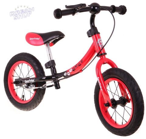 Rowerek biegowy dla dzieci Boomerang SporTrike Czerwony Nauki jazdy + Zmienny układ ramy Rowerek biegowy dla dzieci Boomerang SporTrike Czerwony Nauki jazdy + Zmienny układ ramy