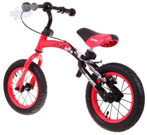 Rowerek biegowy dla dzieci Boomerang SporTrike Czerwony Nauki jazdy + Zmienny układ ramy Rowerek biegowy dla dzieci Boomerang SporTrike Czerwony Nauki jazdy + Zmienny układ ramy