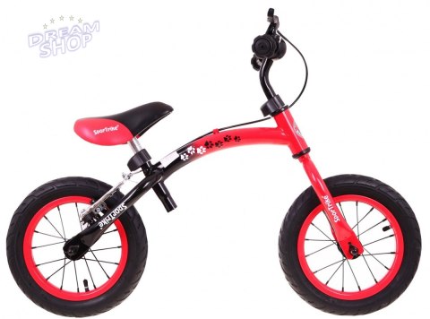 Rowerek biegowy dla dzieci Boomerang SporTrike Czerwony Nauki jazdy + Zmienny układ ramy Rowerek biegowy dla dzieci Boomerang SporTrike Czerwony Nauki jazdy + Zmienny układ ramy