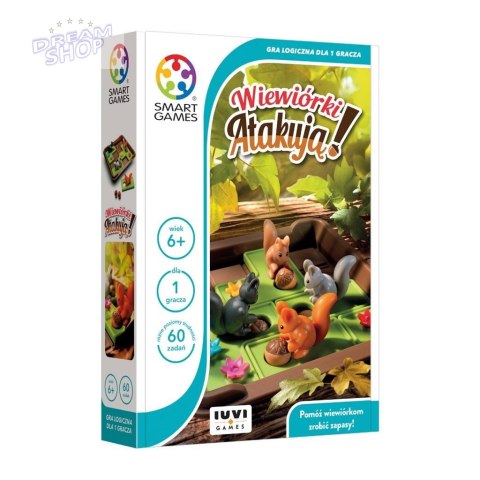 Smart Games Wiewiórki Atakują! (PL) IUVI Games Smart Games Wiewiórki Atakują! (PL) IUVI Games