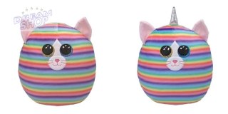 Squish-a-Boos Heather tęczowy kot 22cm