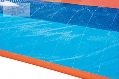 Ślizg wodny dla dzieci 3+ Potrójny tor 488cm BESTWAY + Łatka naprawcza Ślizg wodny dla dzieci 3+ Potrójny tor 488cm BESTWAY + Łatka naprawcza