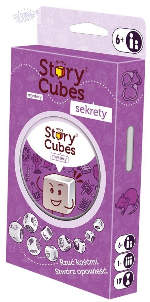 Story Cubes: Sekrety (nowa edycja) REBEL Story Cubes: Sekrety (nowa edycja) REBEL