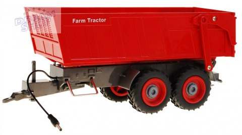 Traktor z koparką i przyczepą dla dzieci 3+ Zdalnie sterowany + Ruchome elementy Zielono-czerwony Traktor z koparką i przyczepą dla dzieci 3+ Zdalnie sterowany + Ruchome elementy Zielono-czerwony