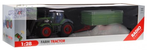Traktor z koparką i przyczepą dla dzieci 3+ Zdalnie sterowany + Ruchome elementy Zielony Traktor z koparką i przyczepą dla dzieci 3+ Zdalnie sterowany + Ruchome elementy Zielony
