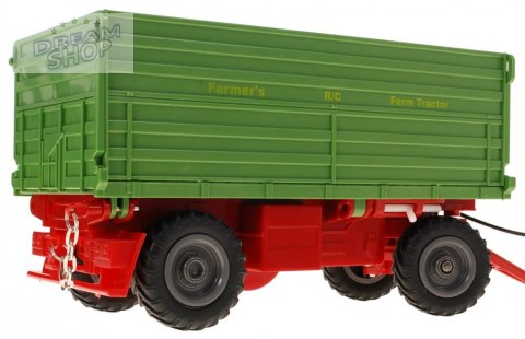 Traktor z koparką i przyczepą dla dzieci 3+ Zdalnie sterowany + Ruchome elementy Zielony Traktor z koparką i przyczepą dla dzieci 3+ Zdalnie sterowany + Ruchome elementy Zielony