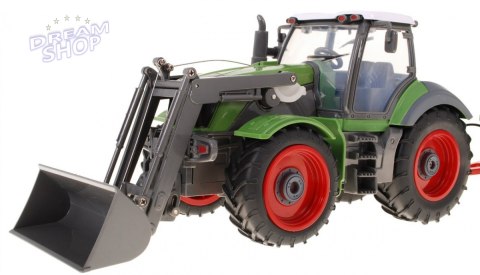 Traktor z koparką i przyczepą dla dzieci 3+ Zdalnie sterowany + Ruchome elementy Zielony Traktor z koparką i przyczepą dla dzieci 3+ Zdalnie sterowany + Ruchome elementy Zielony