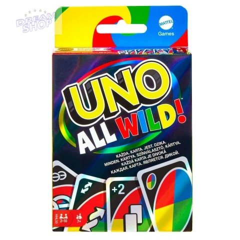 Uno All Wild Dzikie karty Uno All Wild Dzikie karty