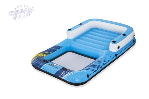 Wyspa do pływania 4-osobowy Materac 305x186x58cm BESTWAY + Daszek + Siateczkowe dno Wyspa do pływania 4-osobowy Materac 305x186x58cm BESTWAY + Daszek + Siateczkowe dno
