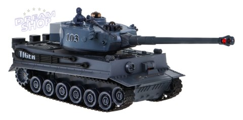 Zdalnie sterowane 2 czołgi T-34 vs Tiger dla dzieci 3+ Strzelające modele + Wielka Bitwa Czołgów Zdalnie sterowane 2 czołgi T-34 vs Tiger dla dzieci 3+ Strzelające modele + Wielka Bitwa Czołgów
