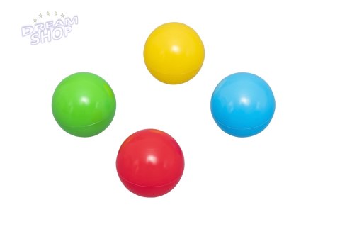 Zestaw 100 Piłeczek Kulek 5,85cm do suchego basenu BESTWAY 4 Kolory + Torba Zestaw 100 Piłeczek Kulek 5,85cm do suchego basenu BESTWAY 4 Kolory + Torba