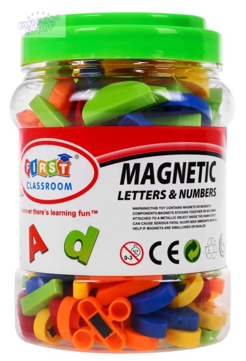 Zestaw kolorowych Magnesów dla dzieci 3+ Zabawka edukacyjna + Cyferki Literki Figury Linie 128 el. Zestaw kolorowych Magnesów dla dzieci 3+ Zabawka edukacyjna + Cyferki Literki Figury Linie 128 el.