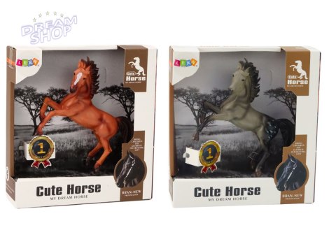 Figurka Konia Brązowy Koń Stojący Stajnia Farma Cute Horse Figurka Konia Brązowy Koń Stojący Stajnia Farma Cute Horse
