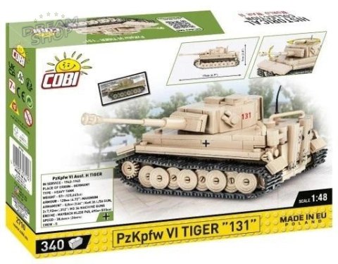 HC WWII Czołg PzKpfw VI Tiger 131 HC WWII Czołg PzKpfw VI Tiger 131