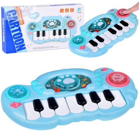 Interaktywne Organki Kolorowa Zabawka muzyczna dla dziecka IN0177 Interaktywne Organki Kolorowa Zabawka muzyczna dla dziecka IN0177