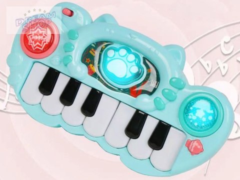 Interaktywne Organki Kolorowa Zabawka muzyczna dla dziecka IN0177 Interaktywne Organki Kolorowa Zabawka muzyczna dla dziecka IN0177