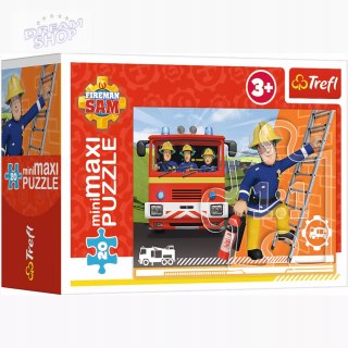 Puzzle 20 miniMAXI Strażak Sam 20 elementów 3+ Trefl 21113