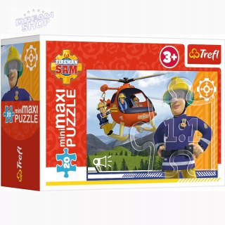 Puzzle 20 miniMAXI Strażak Sam w akcji 20 elementów 3+ Trefl 21112