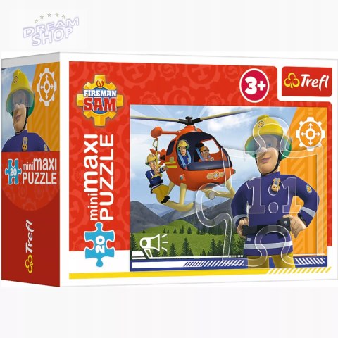Puzzle 20 miniMAXI Strażak Sam w akcji 20 elementów 3+ Trefl 21112 Puzzle 20 miniMAXI Strażak Sam w akcji 20 elementów 3+ Trefl 21112