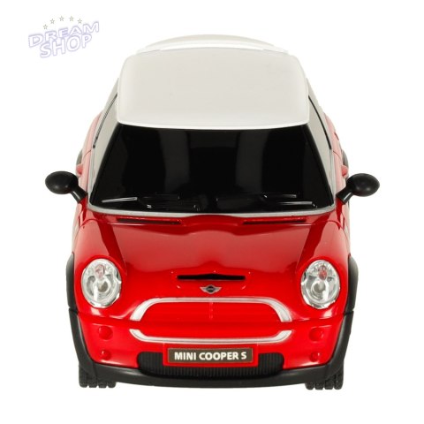 Samochód zdalnie sterowany Rastar 15000 MINI COOPERS 1:27 czerowny