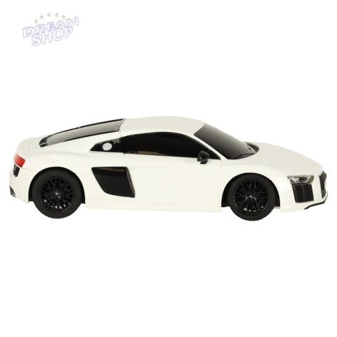 Samochód zdalnie sterowany Rastar 72300 AUDI R8 2015 1:24 biały Samochód zdalnie sterowany Rastar 72300 AUDI R8 2015 1:24 biały