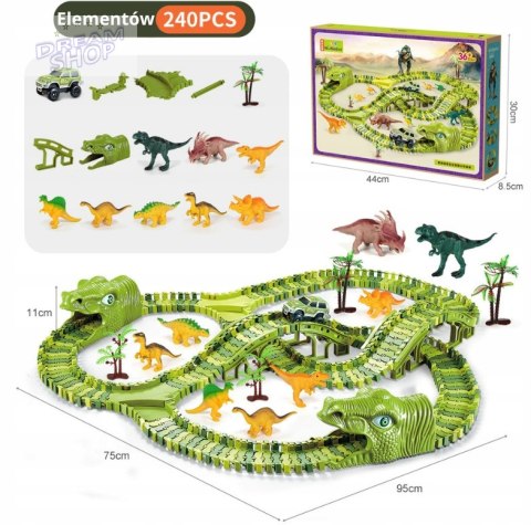Tor samochodowy dinozaur Tor samochodowy dinozaur