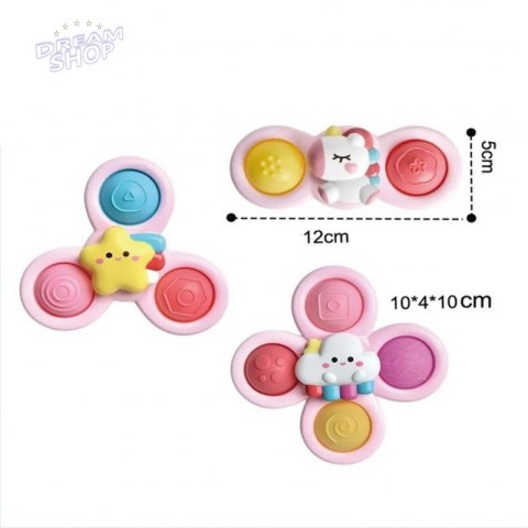 WOOPIE BABY Kosmiczny Spinner Pop-it Zabawka Sensoryczna Wymienne 3 szt Różowy. WOOPIE BABY Kosmiczny Spinner Pop-it Zabawka Sensoryczna Wymienne 3 szt Różowy.