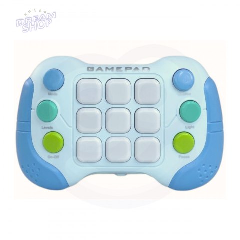WOOPIE Elektroniczna Gra Zręcznościowa Pop-It Fidget Toy Gamepad Niebieski WOOPIE Elektroniczna Gra Zręcznościowa Pop-It Fidget Toy Gamepad Niebieski